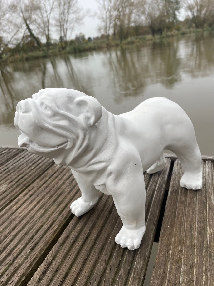 English hotsell bulldog bookends