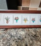 Original hand-painted vintage style floral collections with 