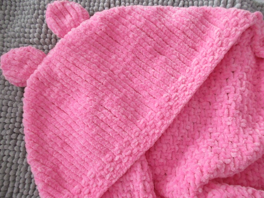 Baby Blanket with Hood