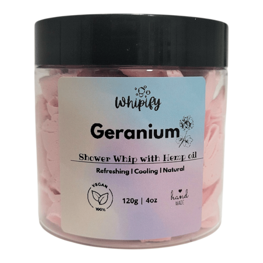 Whipped Soap Geranium 