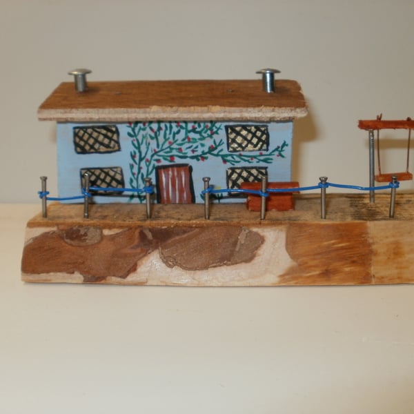 driftwood cottage blue