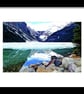 Lake Louise Victoria Glacier Alberta Canada Photograph Print - Image 2