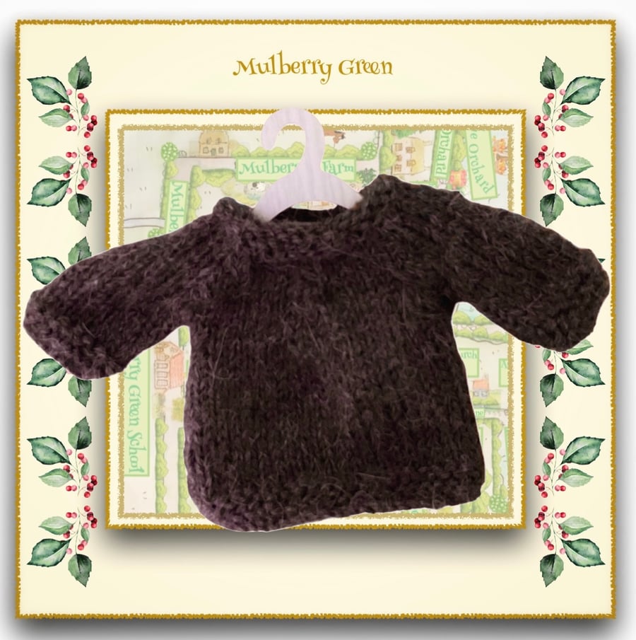 Reserved for Tina - Brown Jumper