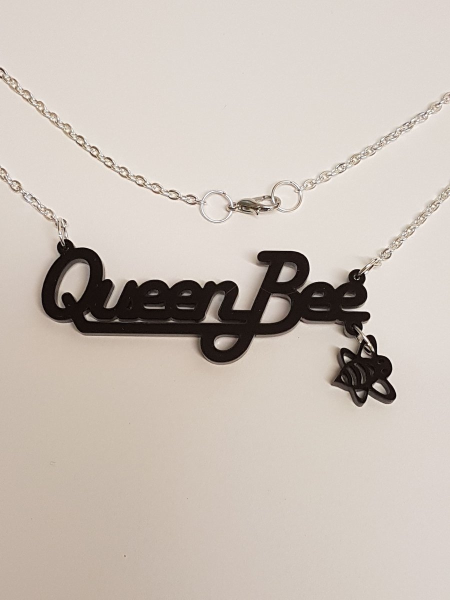 Queen Bee Necklace - Acrylic