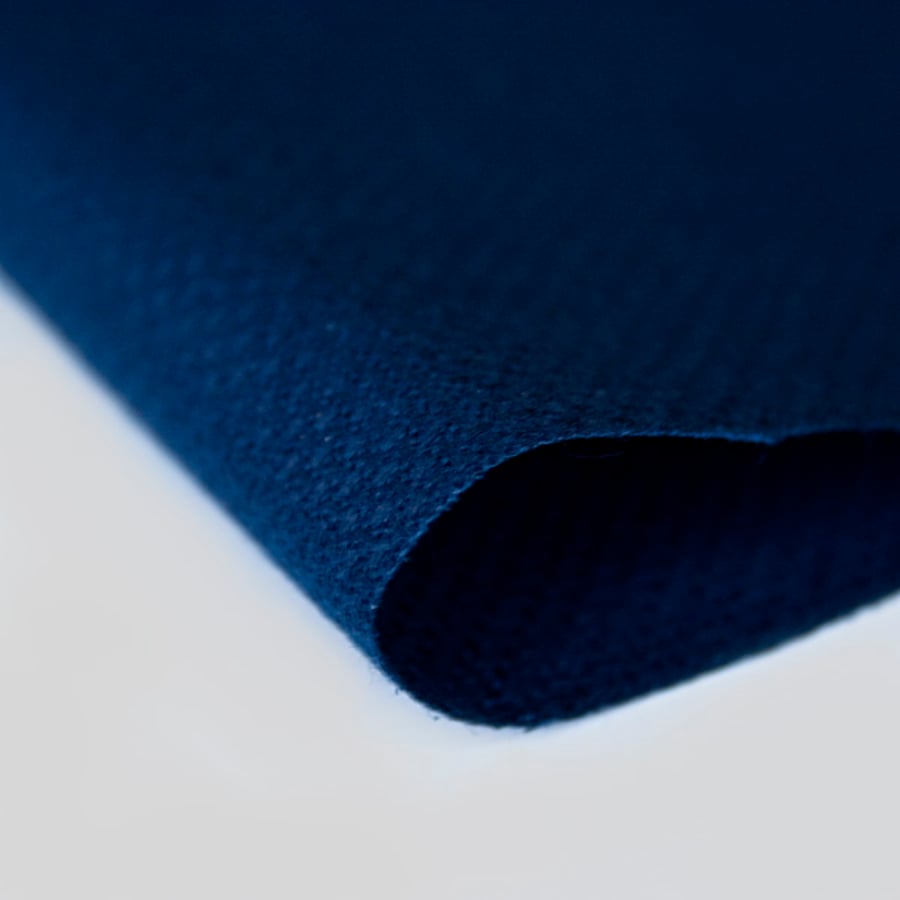 ZWEIGART 14 count aida cross stitch fabric Navy blue 12" x 10"