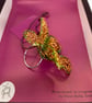 Flower ring on sterling silver base - Image 6