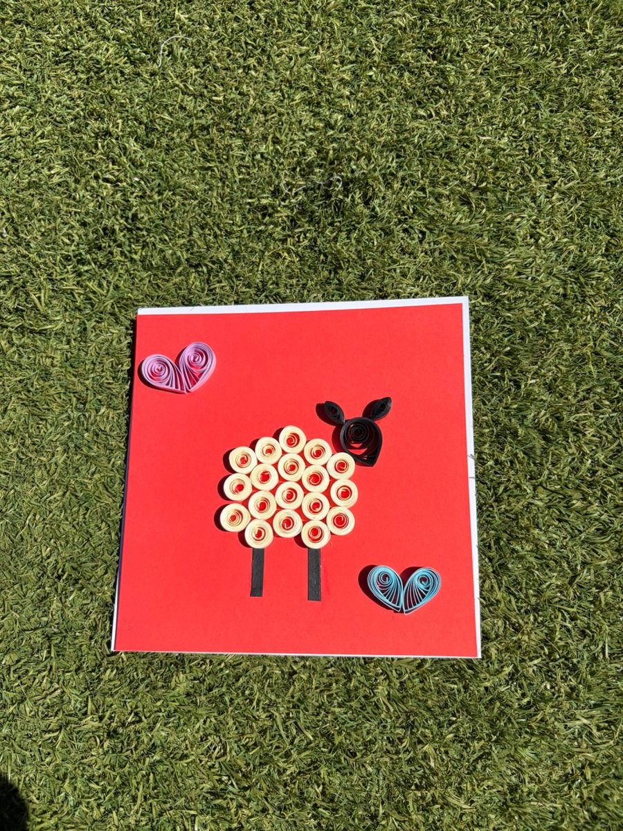 Handmade Quilled Card