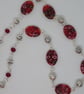 Red Millefiori Necklace - Image 4