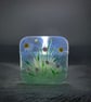 Fused Glass Floral Tea Light Holder  - Image 2