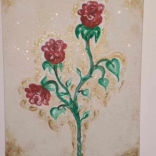 Roses-original acrylic painting