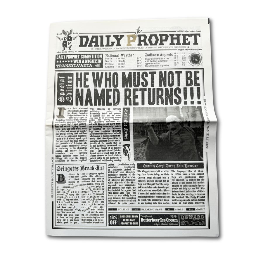 The Daily Prophet Newspaper