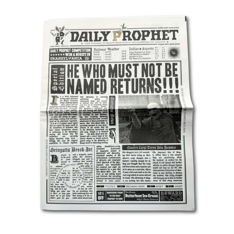 The Daily Prophet Newspaper