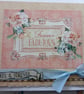 Pretty vintage-style wedding card - Treasured Keepsake 
