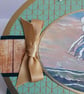 Sailing Ship Oval Shaped Easel Style Birthday Card - Image 3