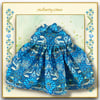Reserved for Shani - Kingfisher Blue William Morris Print Dress 