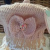 Baby Girls Hand Knitted Hat 0-3 month size