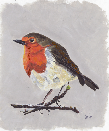Painted Robin (10"x12") Limited Edition Print - 1 of 20