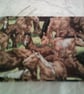 Pencil Case with an all over design of horses - Image 1