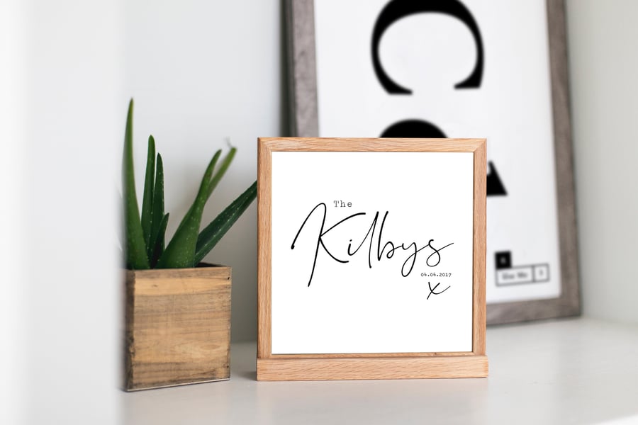 Personalised ANNIVERSARY card