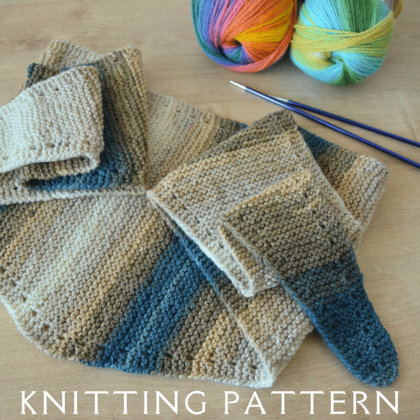 The Weekend Scarf Knitting Pattern PDF Version By Email