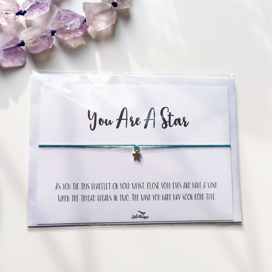 "You Are A Star" Wish Bracelet