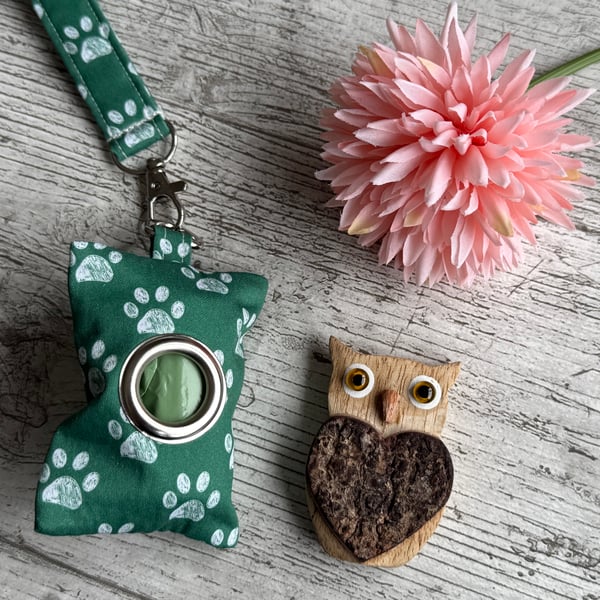 Dog poop bag holder - dog waste bag holder - perfect gift for dog lovers