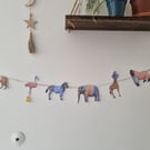 Safari Animals Garland Bunting