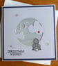 Rabbit With Clouds Christmas Card - Christmas Wishes - Image 10