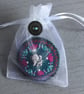 Hand Embroidered Elephant Brooch - Image 5