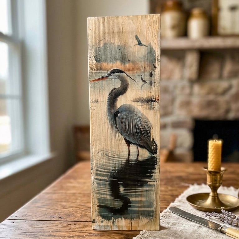 Rustic Country Nature Wood Wall Art