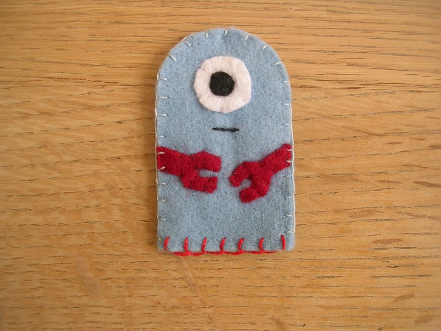 Robot finger puppet