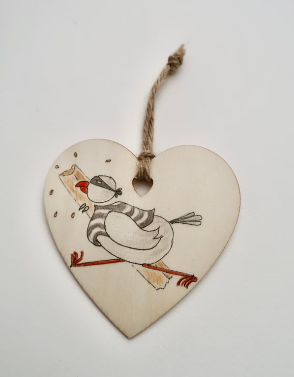 The Chip Thief, Chip Under Wing, Hanging Decoration 