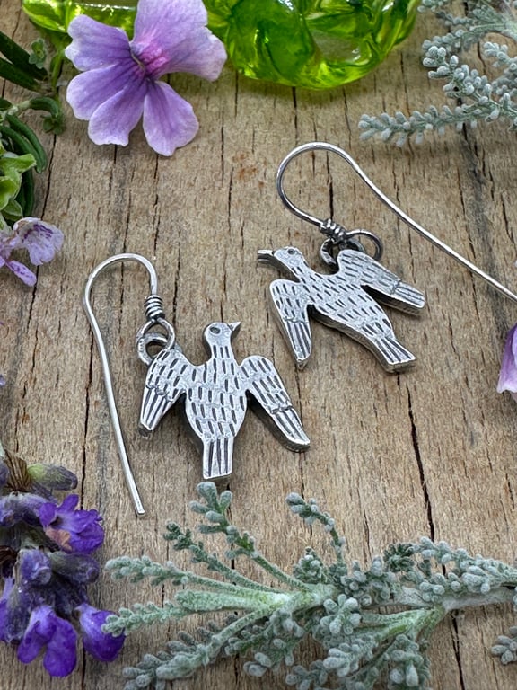 Medieval Bird Earrings