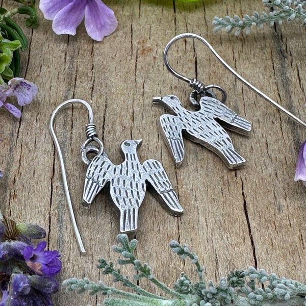Medieval Bird Earrings