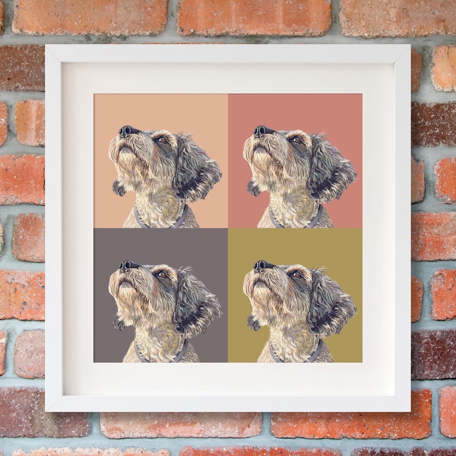 Bespoke pet portraits - Custom pet art - Luxury gift for pet owners