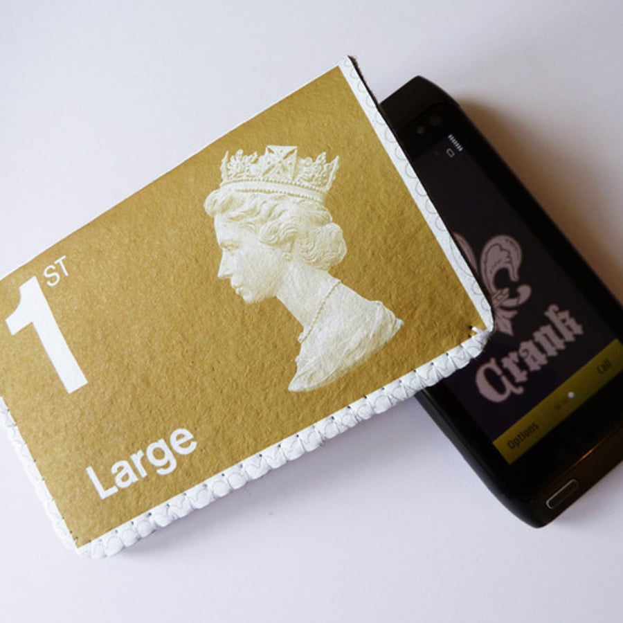 Faux British Stamp iPhone Case