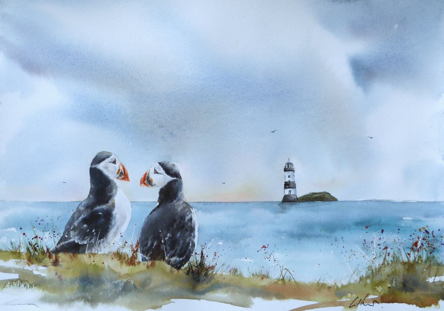 Bond, Commission. Original Watercolour Painting.