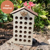 Bee house. Bee home. Bee hotel. Free shipping.
