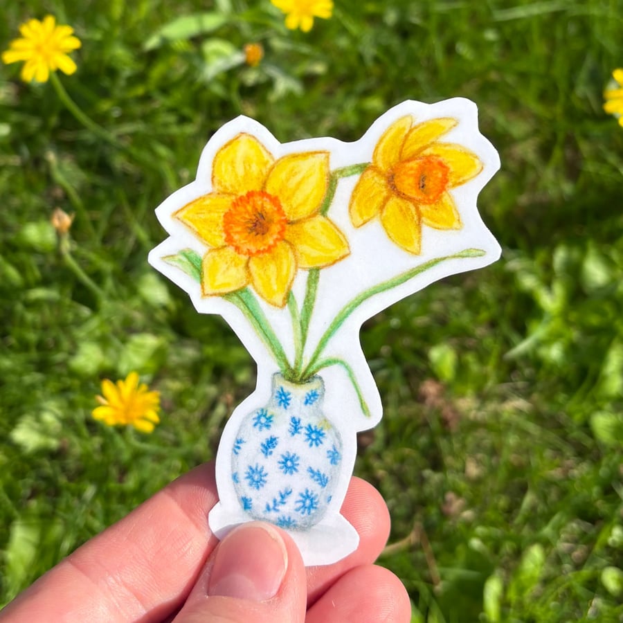 Daffodil Sticker