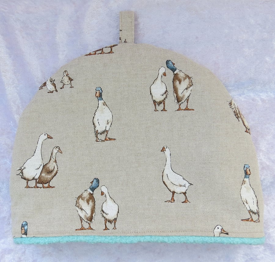 Tea Cosy,  to fit a 2-3 cup teapot, ducks, Spring
