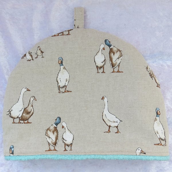 Tea Cosy,  to fit a 2-3 cup teapot, ducks, Spring