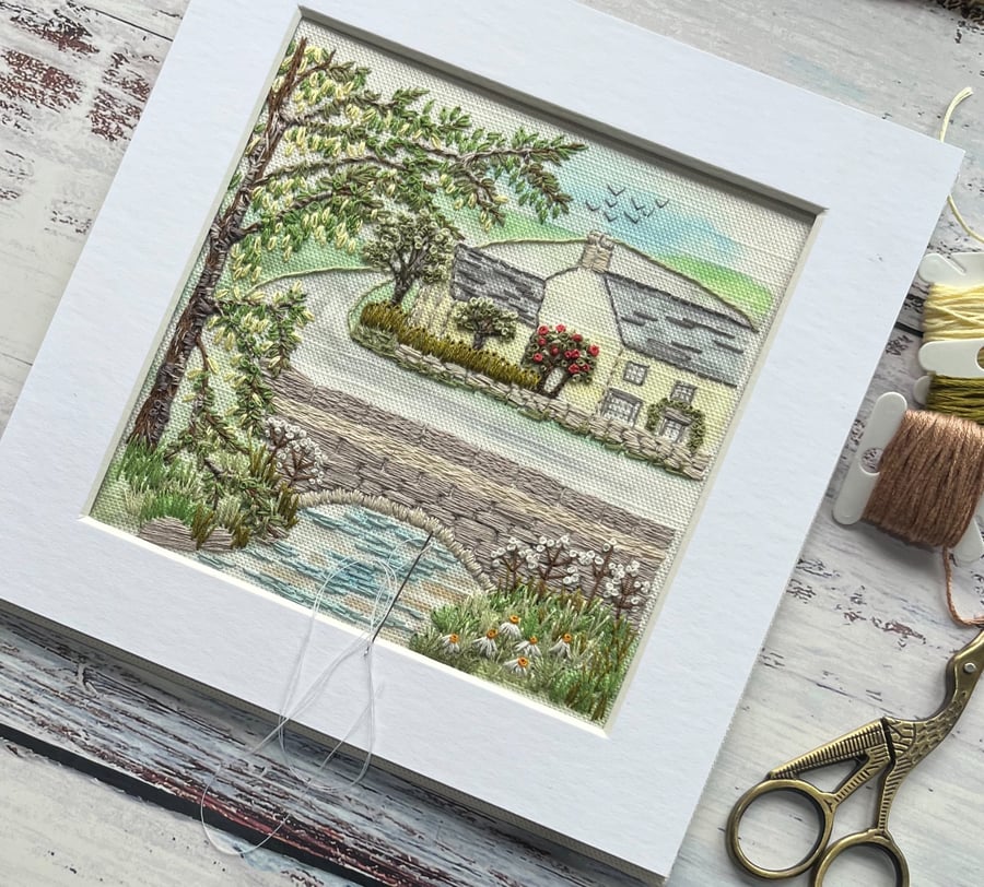 Yorkshire Dales in Summer Embroidery Kit