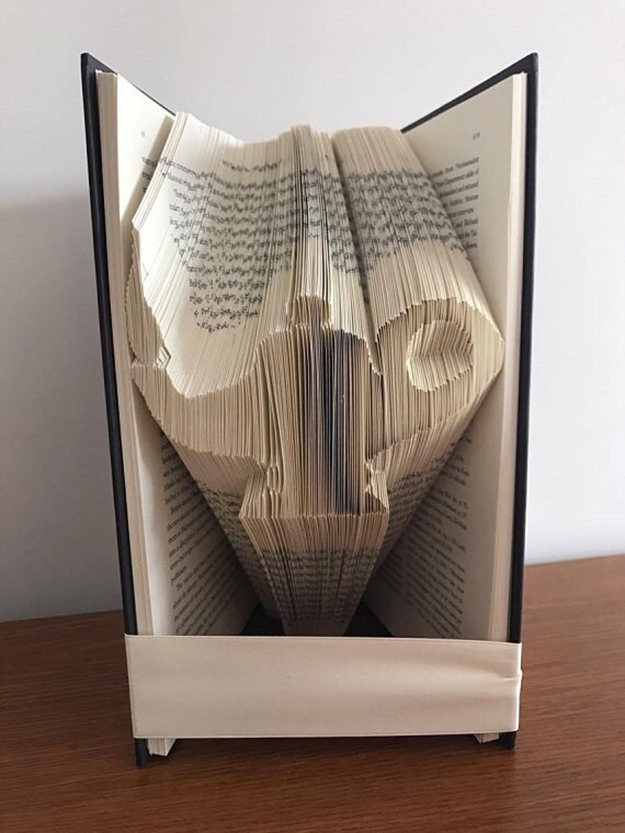 Nursing Lamp, or Genie Magic Lamp MMF Book Folding Pattern - EMAILED PDF PATTERN