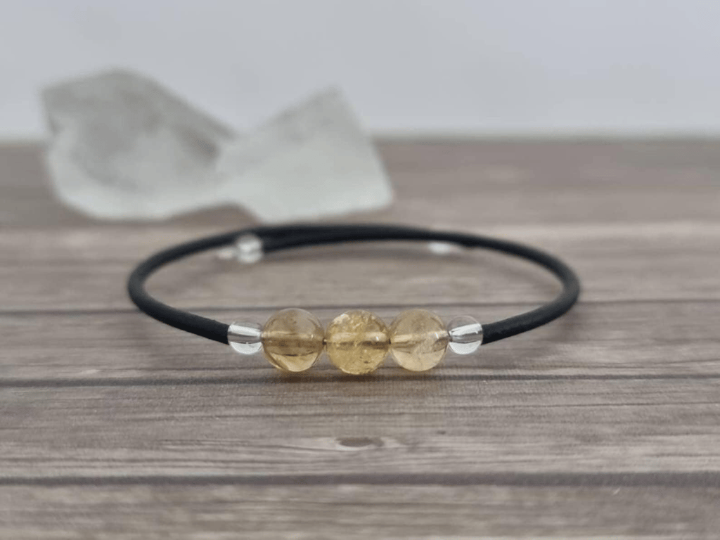 Citrine Memory Wire Bracelet