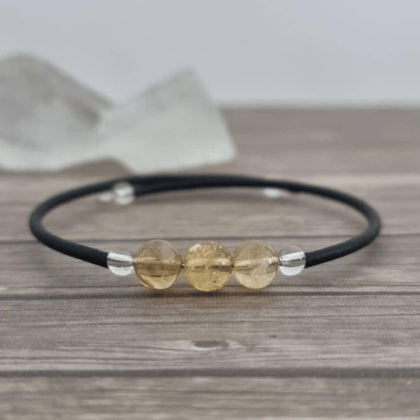 Citrine Memory Wire Bracelet