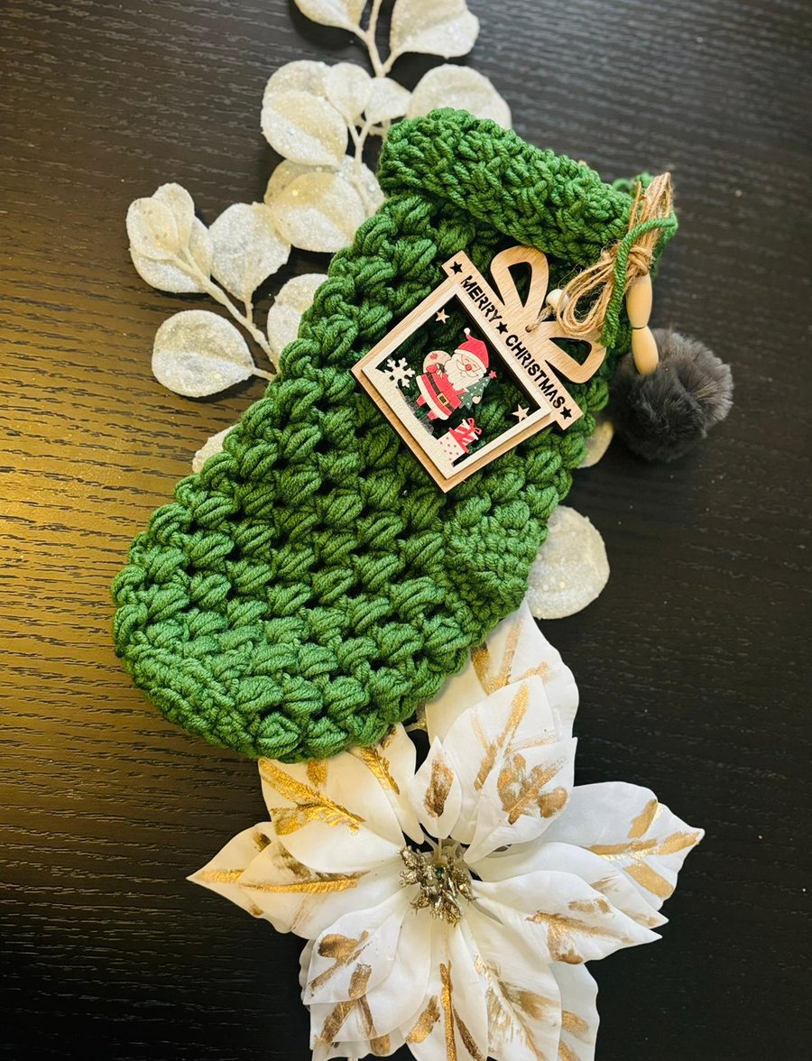 Crochet Christmas Stocking
