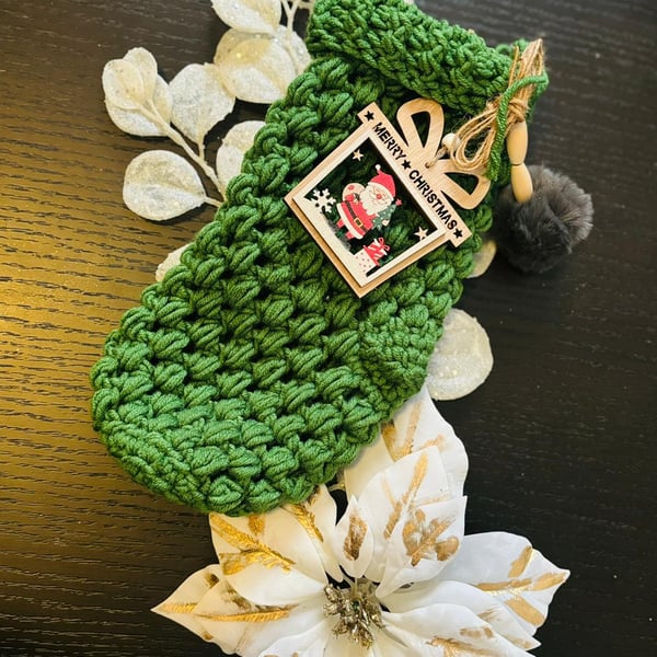 Crochet Christmas Stocking