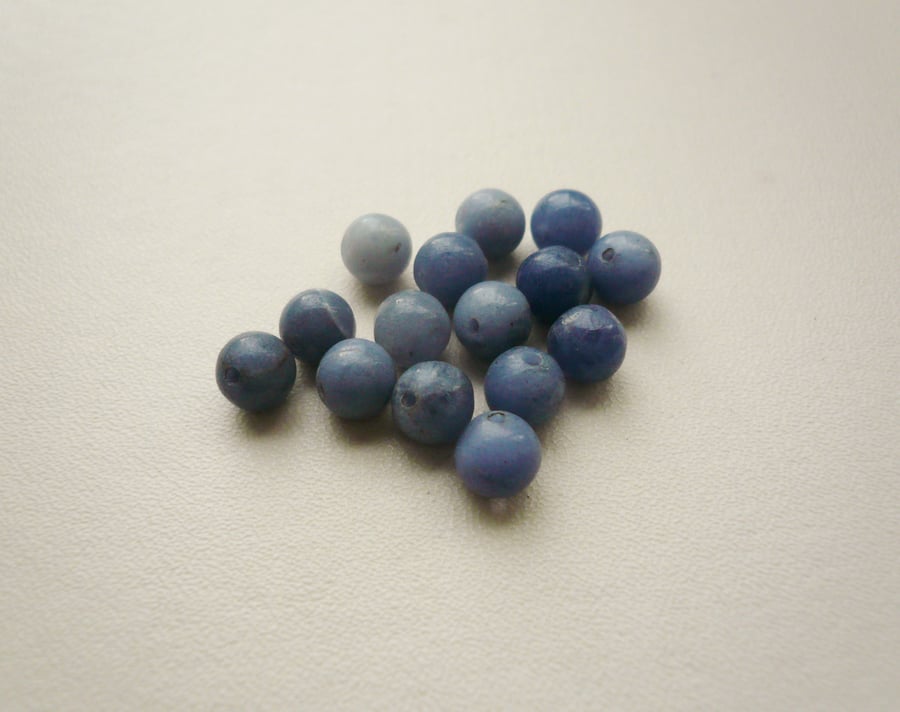 15 Sodalite Round Beads