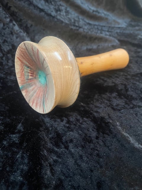 Support spindle bowl and detachable  handle