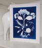 Cyanotype Botanical Print No. 7 - Image 1